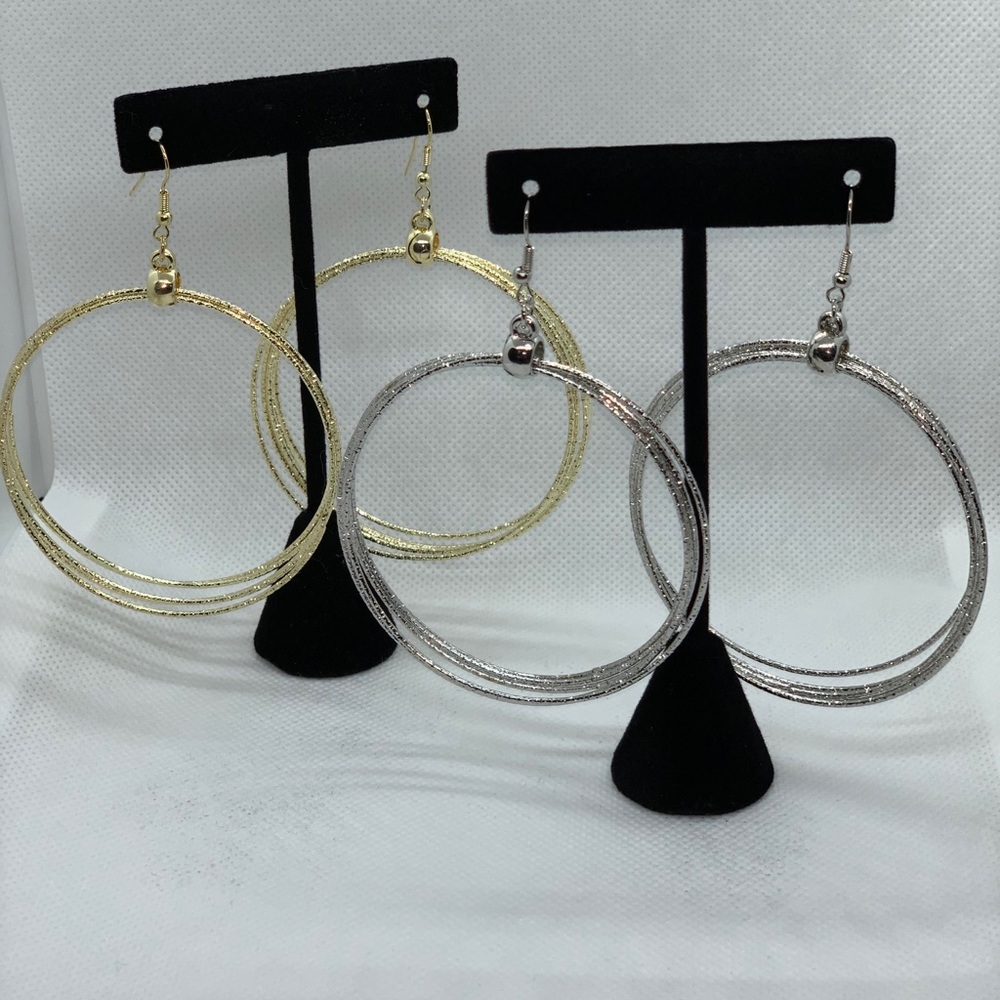 Hoop earrings